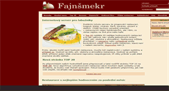 Desktop Screenshot of fajnsmekr.cz